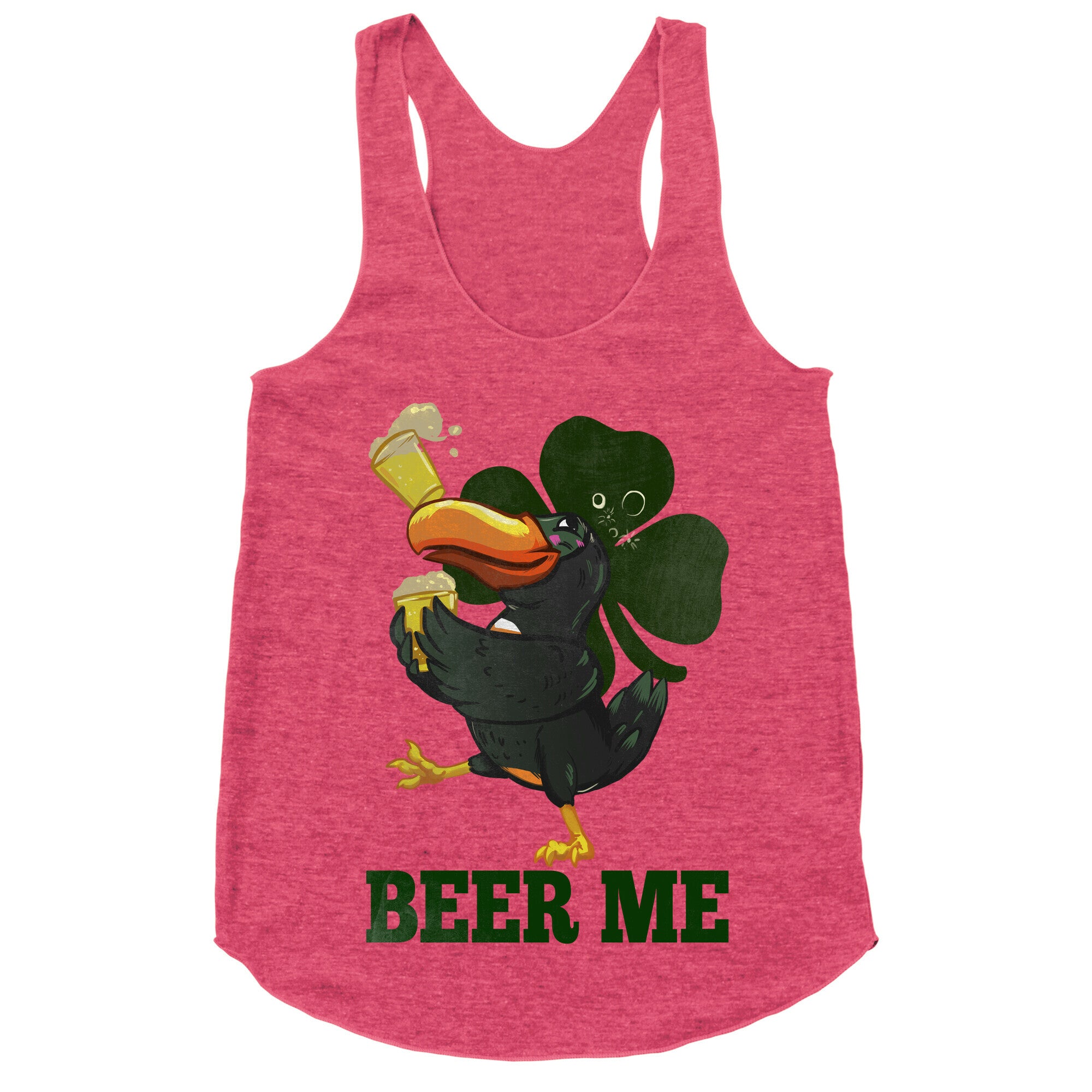 Toucan-Beer Me! Racerback Tank
